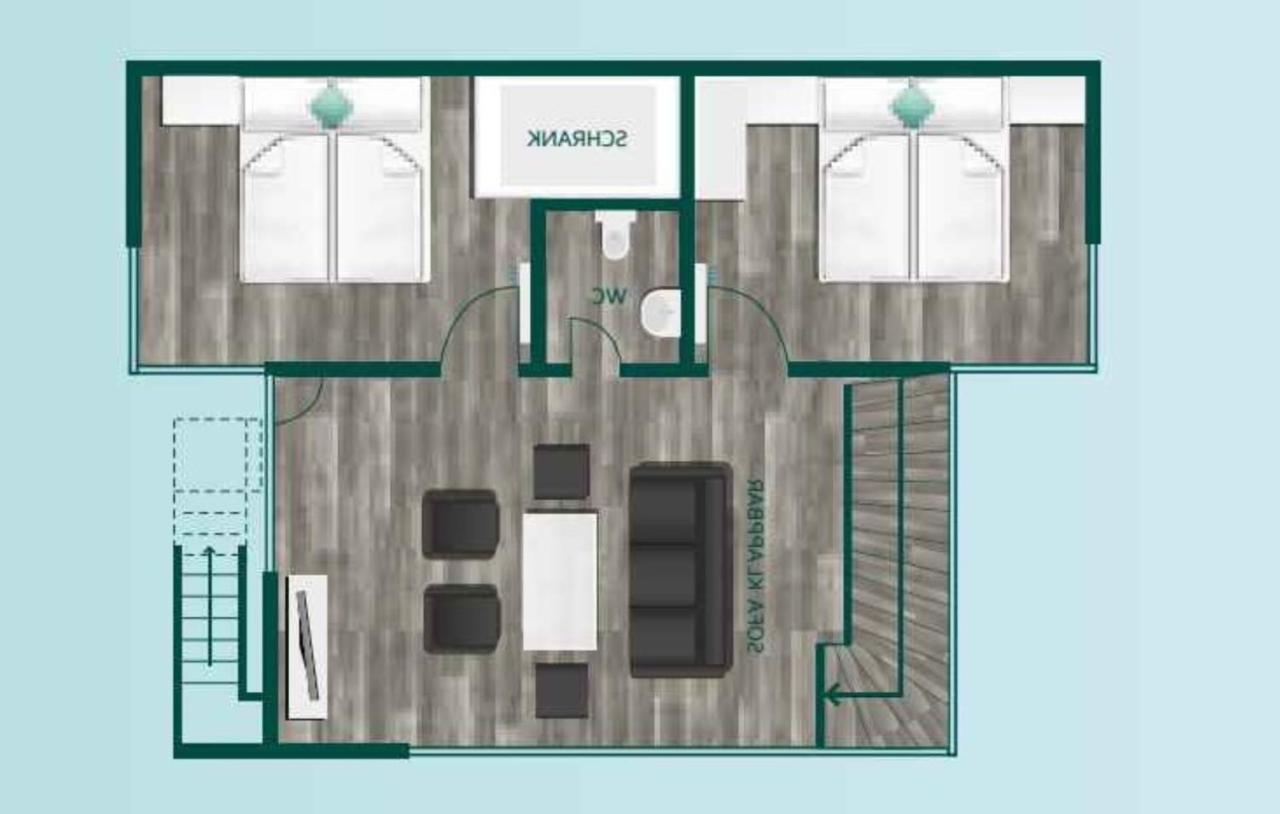 Schwimmendes Ferienhaus Sky Elsterheide Eksteriør billede
